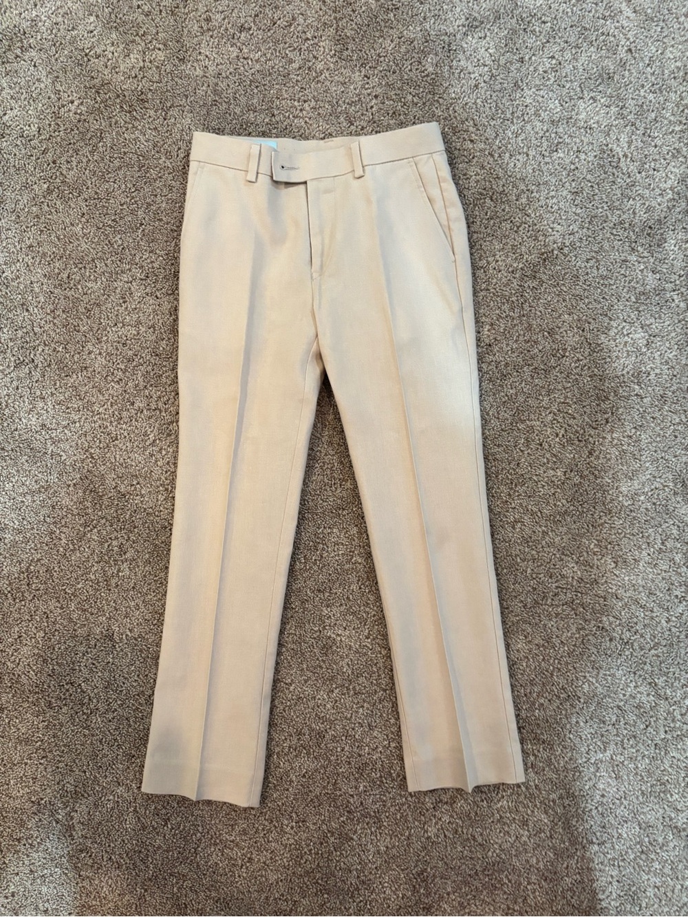 Class Club Beige Kids Dress Pants